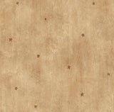 York Dusty Sand Heritage Star Toss Wallpaper Wallpaper