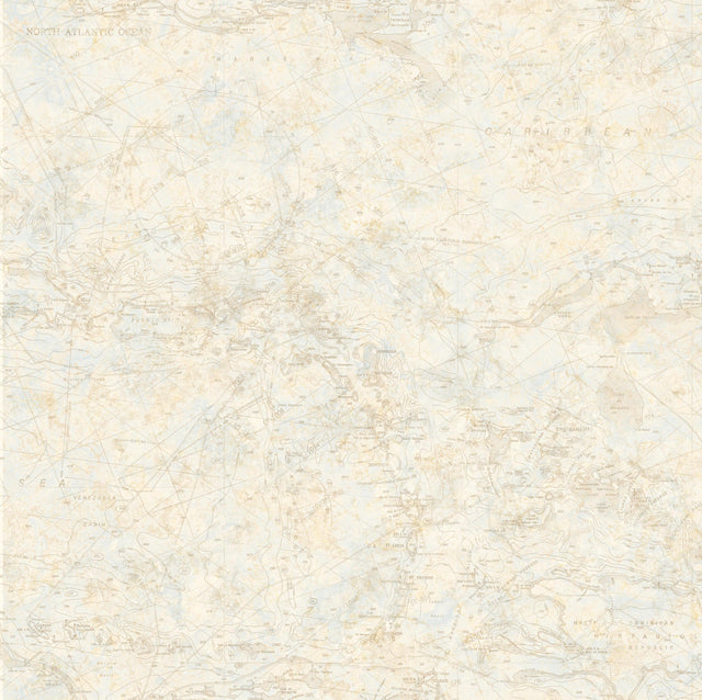 York Mapped Blue Charts Wallpaper Wallpaper