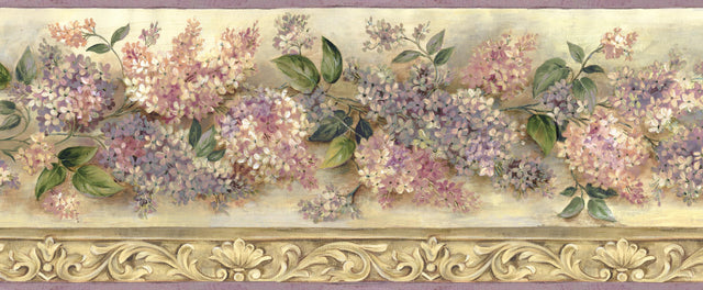 York Ethel Sand Heirloom Lilacs Trail Border