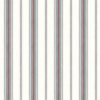 York Camp Blue Cabin Stripe Wallpaper Wallpaper