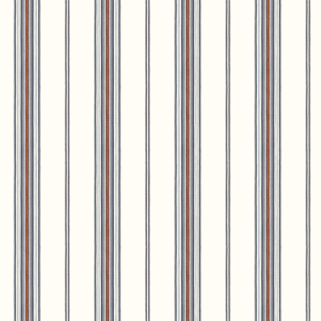 York Camp Blue Cabin Stripe Wallpaper Wallpaper