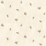 York Welsh Cream Pinecone Toss Wallpaper Wallpaper