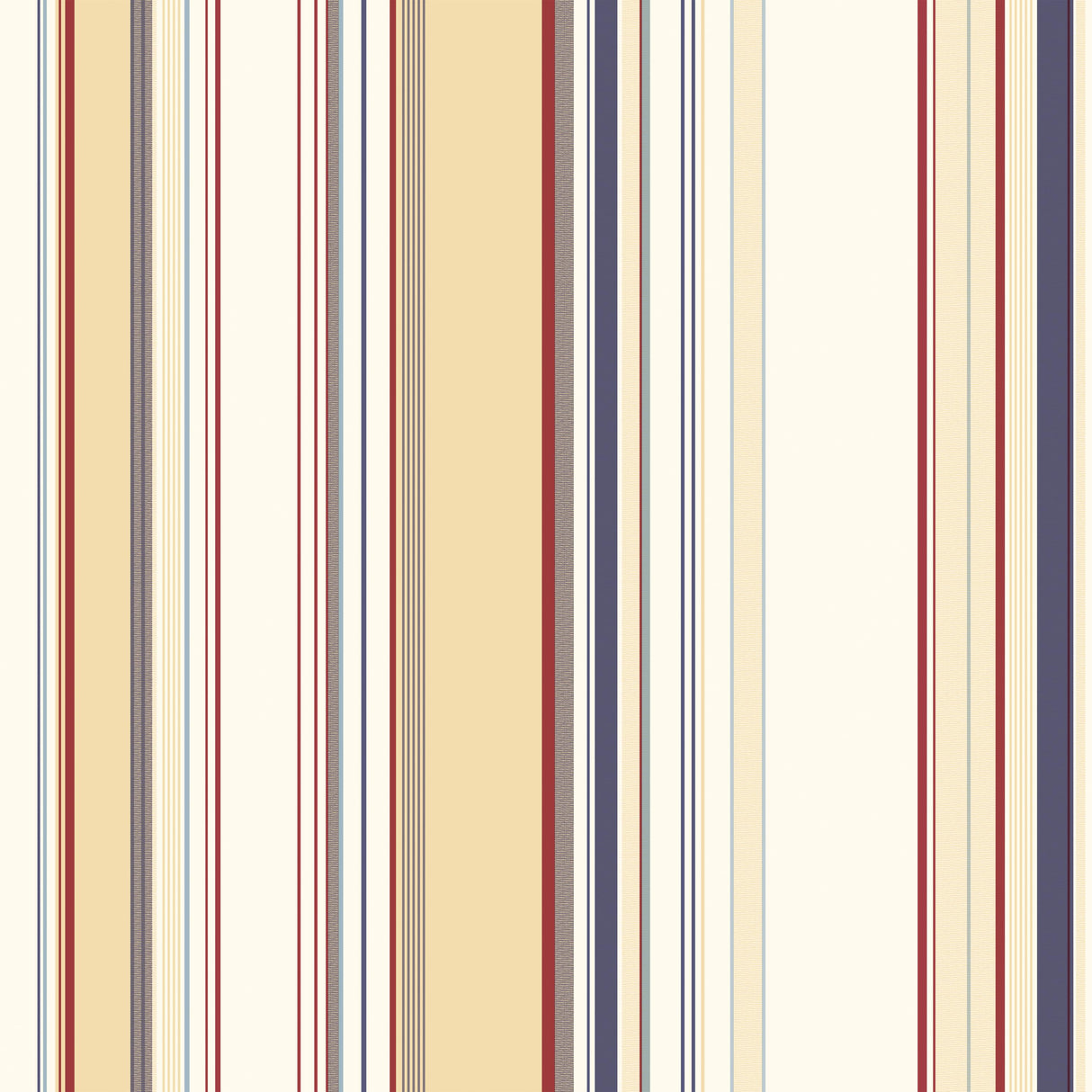 York Charles Cream Lookout Stripe Wallpaper Wallpaper