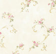 York Betty Pink Tearose Acanthus Trail Wallpaper Wallpaper