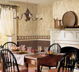 York Gunner Brick Heritage Plaid Wallpaper