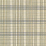 York Delaney Sky Sunny Plaid Wallpaper