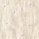 York Livie Blue Heritage Star Toss Wallpaper