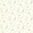 York Piper Blue Springtime Bloom Trail Wallpaper