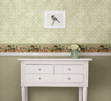 York Greer Sage Gingham Check Wallpaper