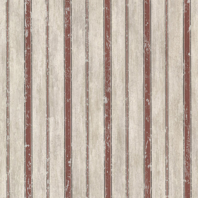 York Parker Brick Wood Straightipe Wallpaper