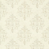 York Arronsburg Linen Damask Wallpaper