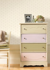 York Bristol Linen Medallion Toss Wallpaper