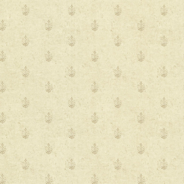 York Bristol Wheat Medallion Toss Wallpaper
