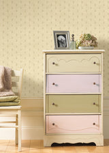 York Bristol Wheat Medallion Toss Wallpaper