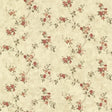 York Rose Valley Red Floral Trail Wallpaper