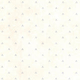 York Josie Blue Paw Print Texture Wallpaper