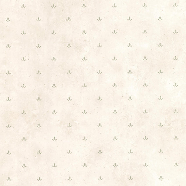 York Josie Green Paw Print Texture Wallpaper