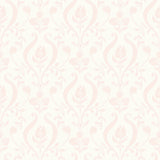 York Eloise Light Pink Damask Wallpaper