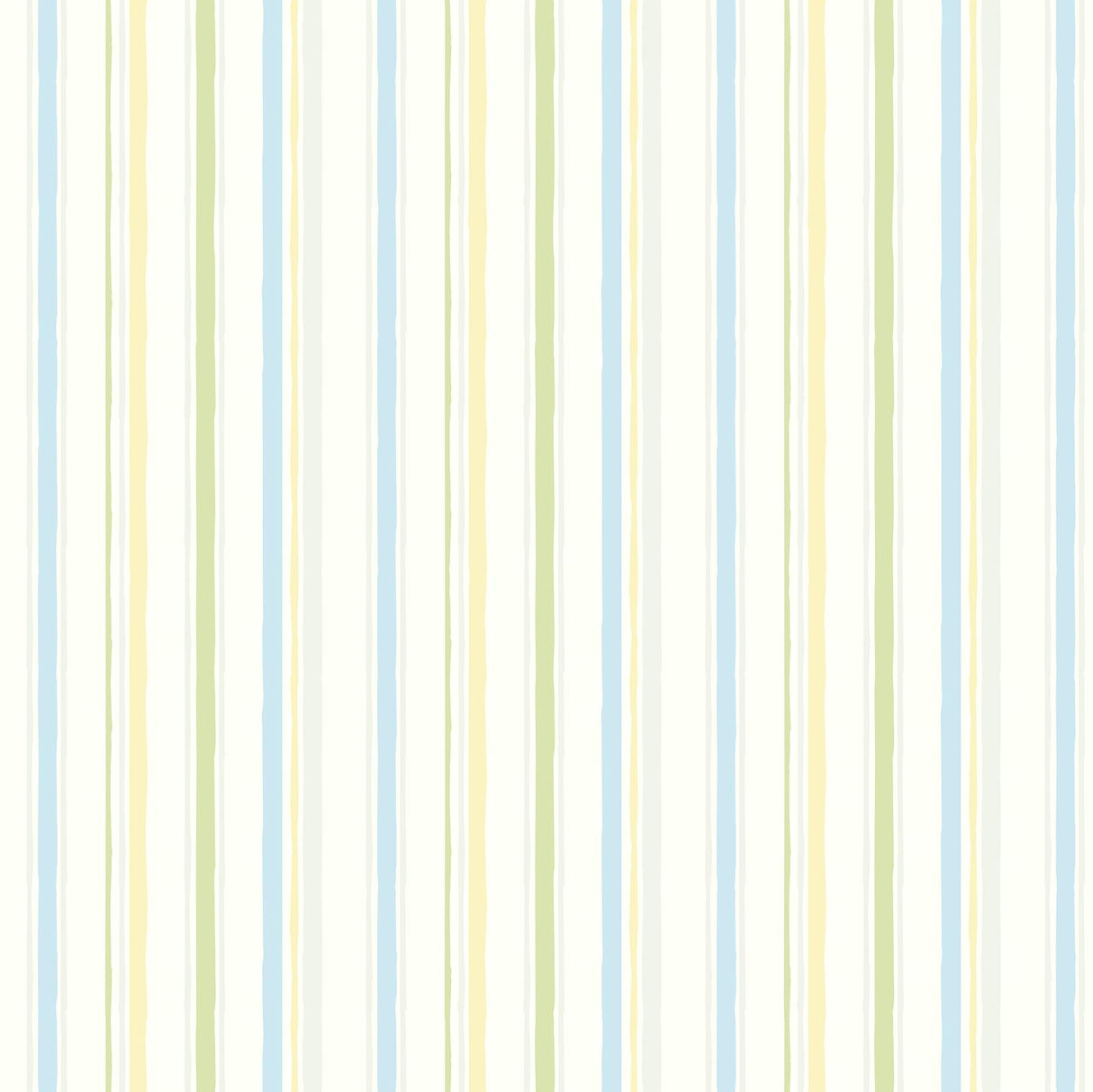 York Macey Yellow Wiggle Stripe Wallpaper