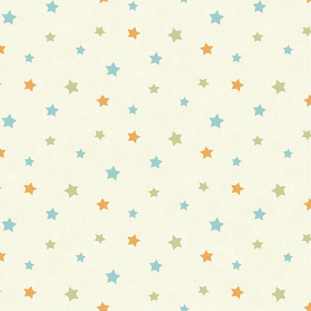 York Yoni Orange Dancing Stars Wallpaper