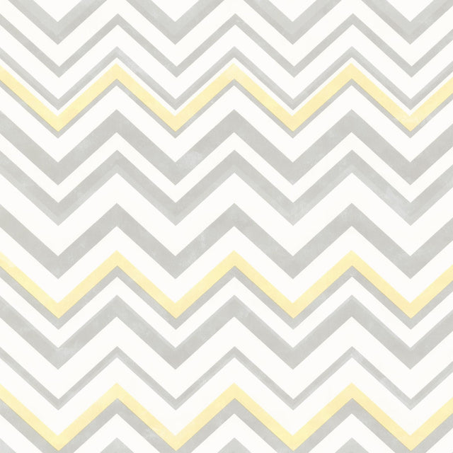 York Susie Grey Chevron Wallpaper