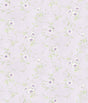 York Capri Lavender Floral Scroll Wallpaper