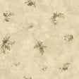 York Brimstone Beige Forest Leaf Toss Wallpaper