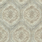 York Hocking Hills Blue Navajo Medallion Wallpaper