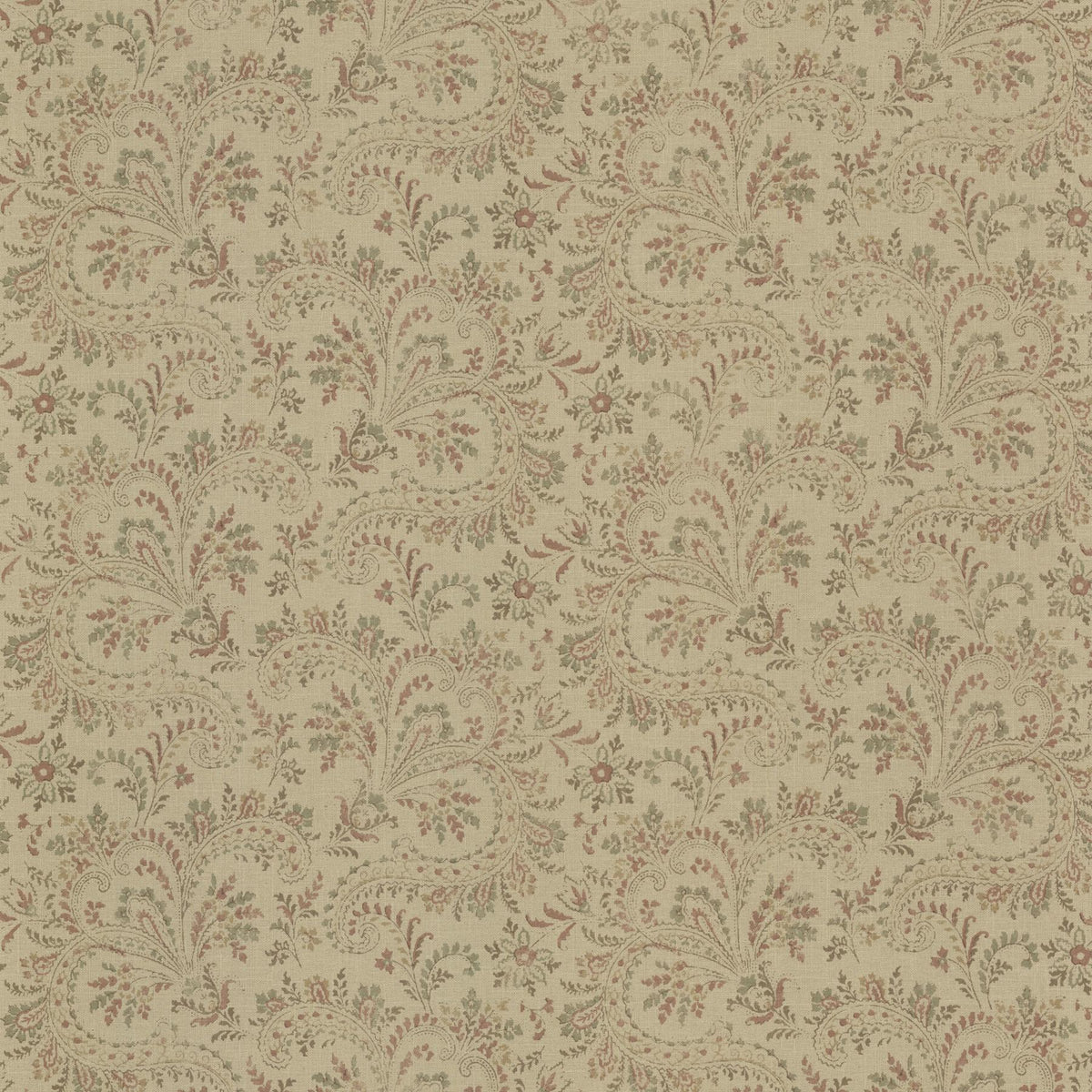 York Sycamore Sage Paisley Wallpaper