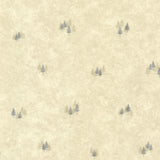 York Timber Grove Blue Tree Toss Wallpaper