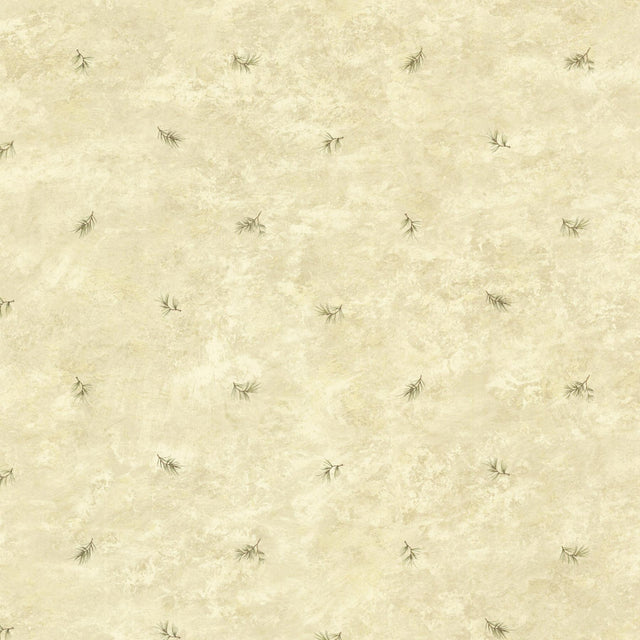 York Pine Valley Sand Sprig Toss Wallpaper