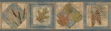 York Seminole Navy Greenleaf Border