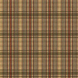 York Bluewater Navy Sunny Plaid Wallpaper