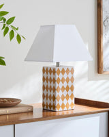 Livabliss Janie JNIE-005 17"H x 10"W x 10"D Table Lighting