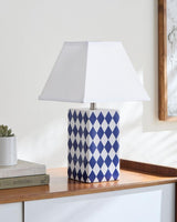 Livabliss Janie JNIE-014 17"H x 10"W x 10"D Table Lighting