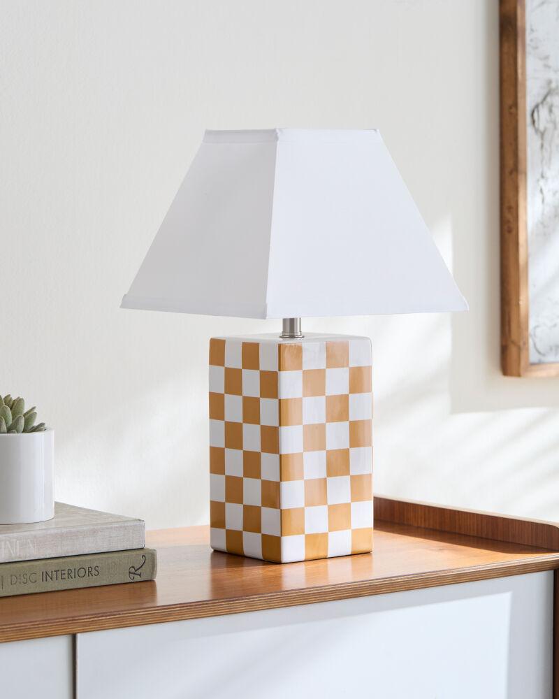 Livabliss Janie JNIE-027 17"H x 10"W x 10"D Table Lighting