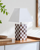 Livabliss Janie JNIE-041 17"H x 10"W x 10"D Table Lighting
