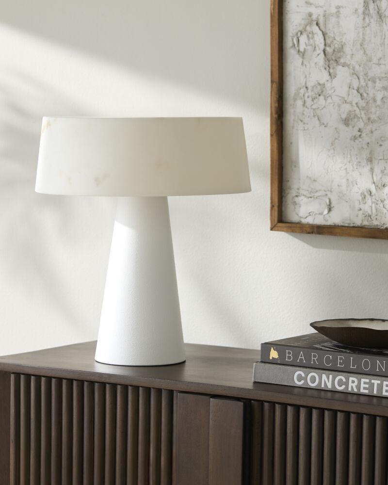 Surya Jesmond JSM-006 16"H x 14"W x 14"D Table Lighting