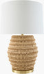Surya Island Ridges MVIR-001 26"H x 17"W x 17"D Table Lighting