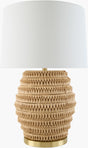 Surya Island Ridges MVIR-001 26"H x 17"W x 17"D Table Lighting
