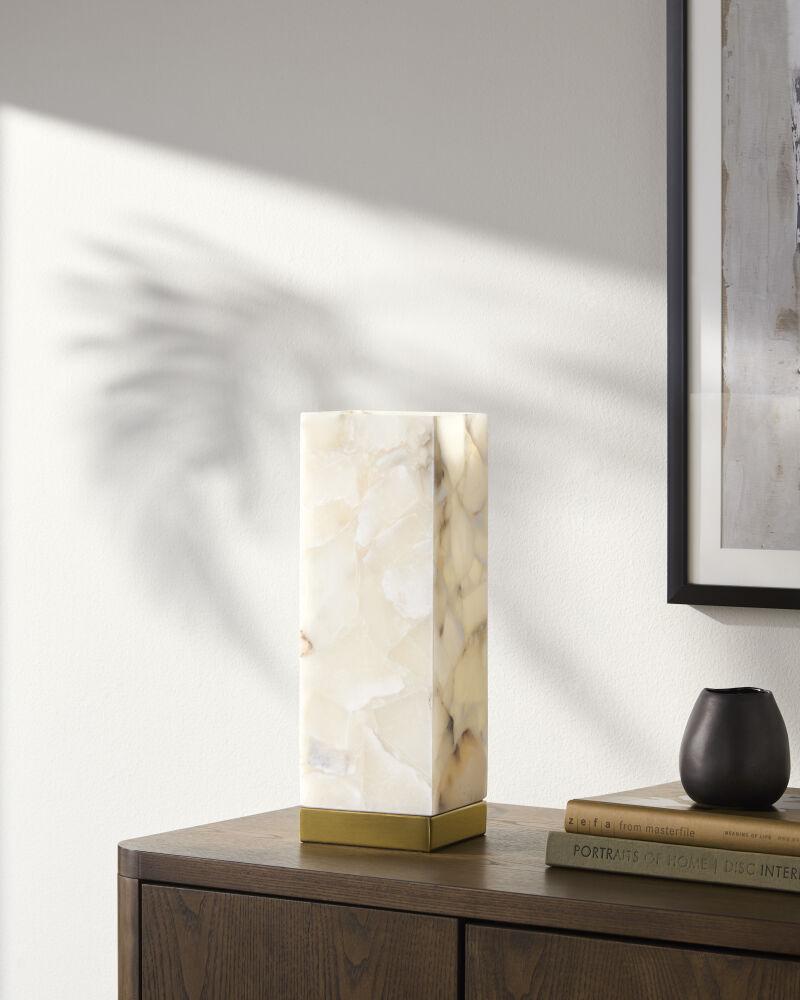 Livabliss Movra MVRA-001 15"H x 6"W x 6"D Table Lighting