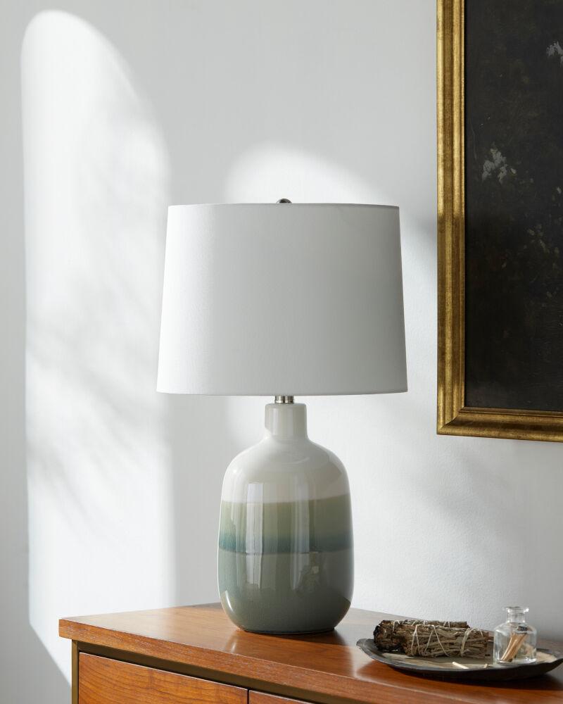 Surya Tide Whisper MVTW-001 23"H x 13"W x 13"D Table Lighting