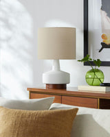 Livabliss Nerra NRRA-008 21"H x 13"W x 13"D Table Lighting