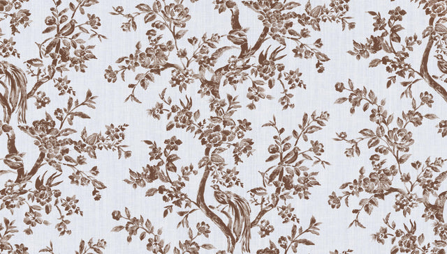 Lee Jofa CAMELLIA TOILE BROWN Fabric
