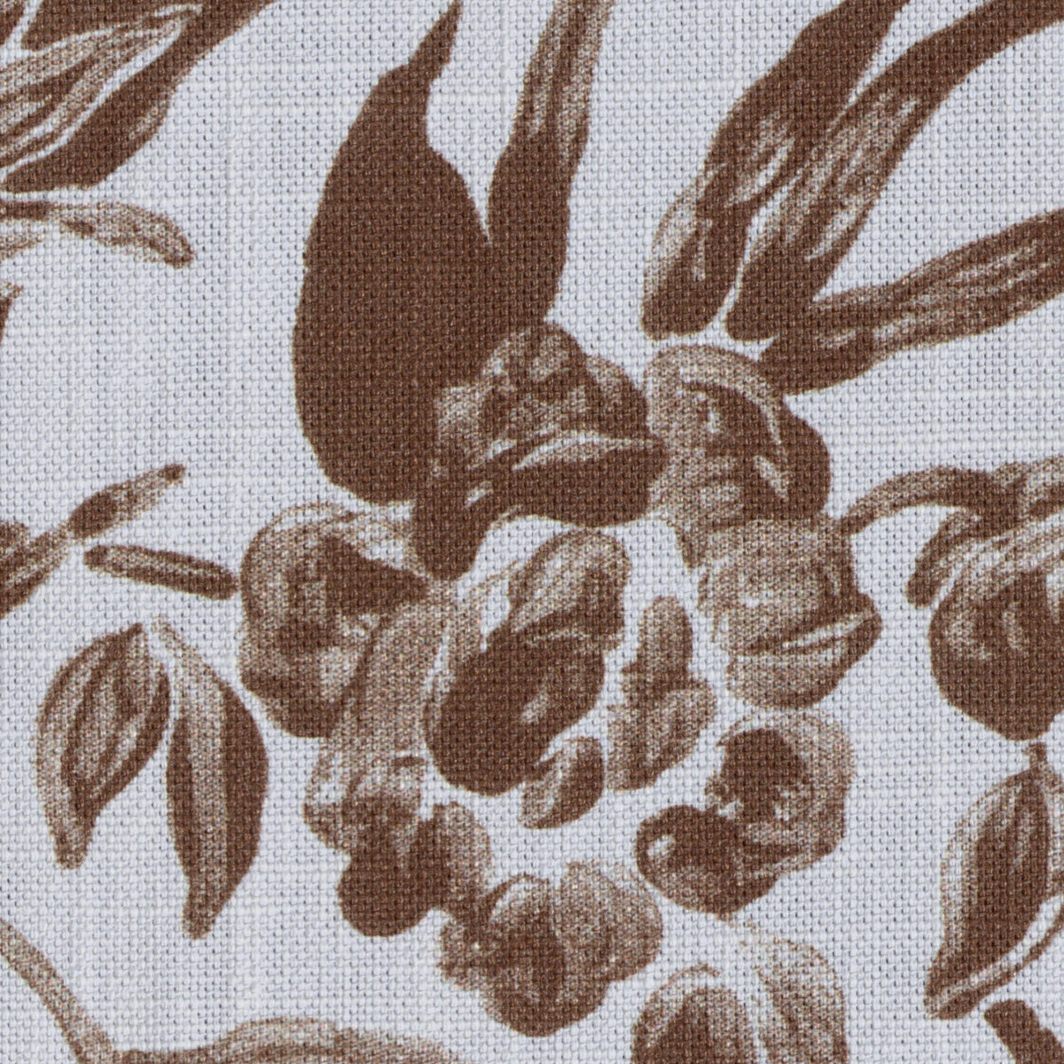 Lee Jofa CAMELLIA TOILE BROWN Fabric