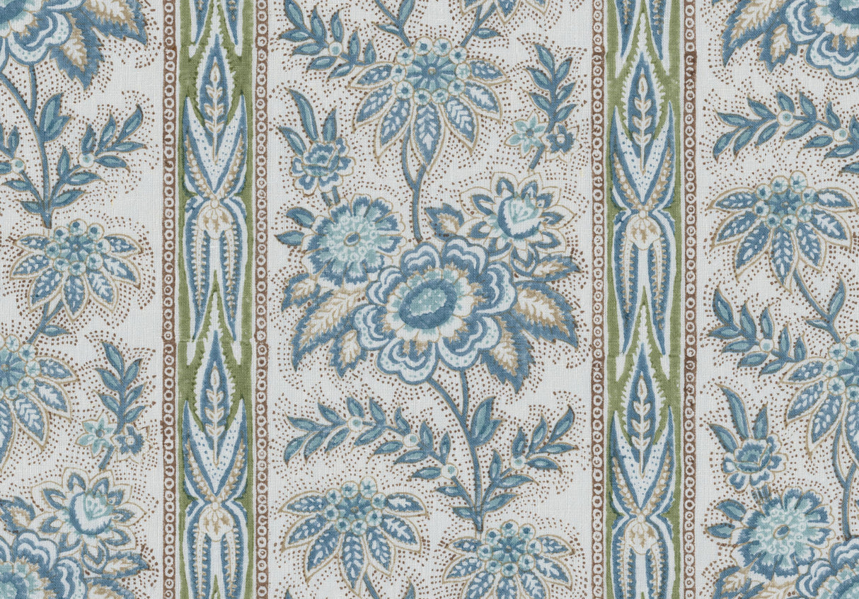 Lee Jofa MARGAUX PRINT BLUE Fabric