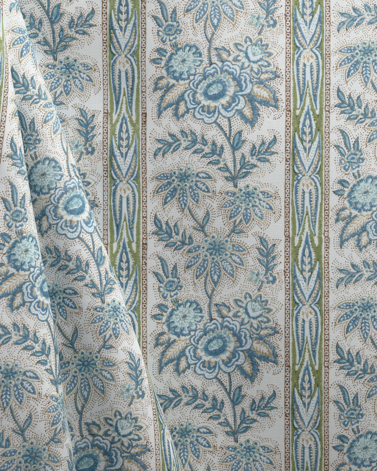 Lee Jofa MARGAUX PRINT BLUE Fabric