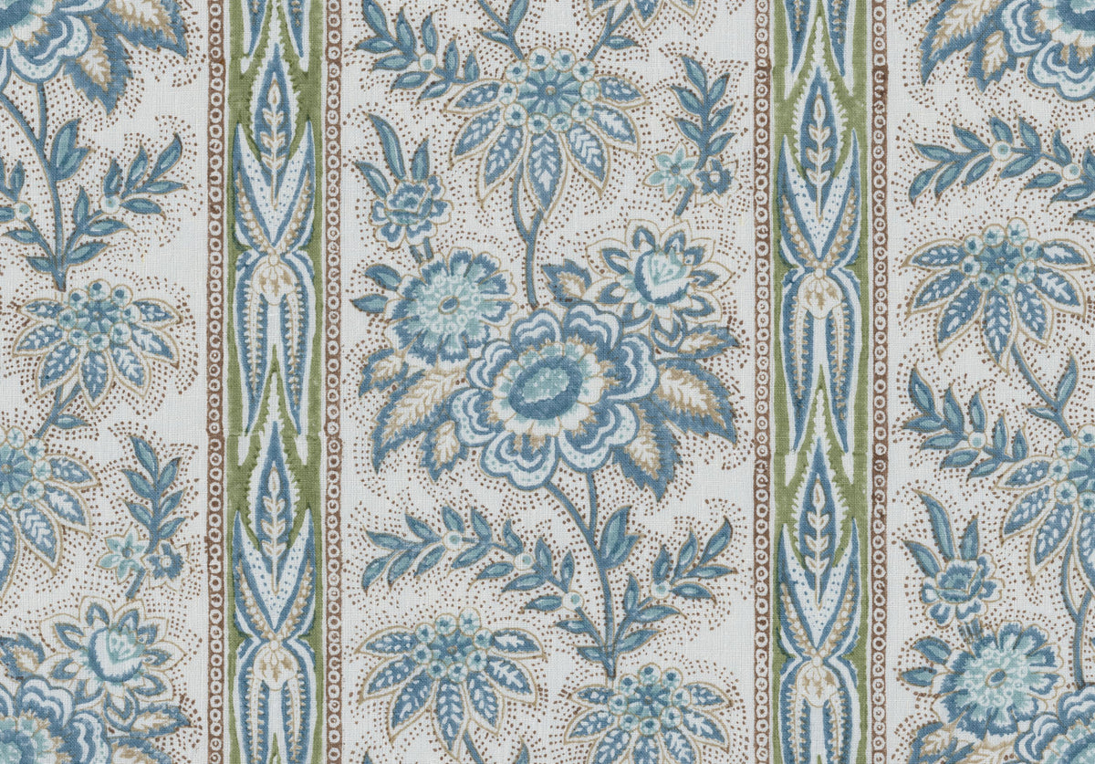 Lee Jofa MARGAUX PRINT BLUE Fabric