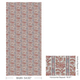 Lee Jofa MARGAUX PRINT BRICK Fabric