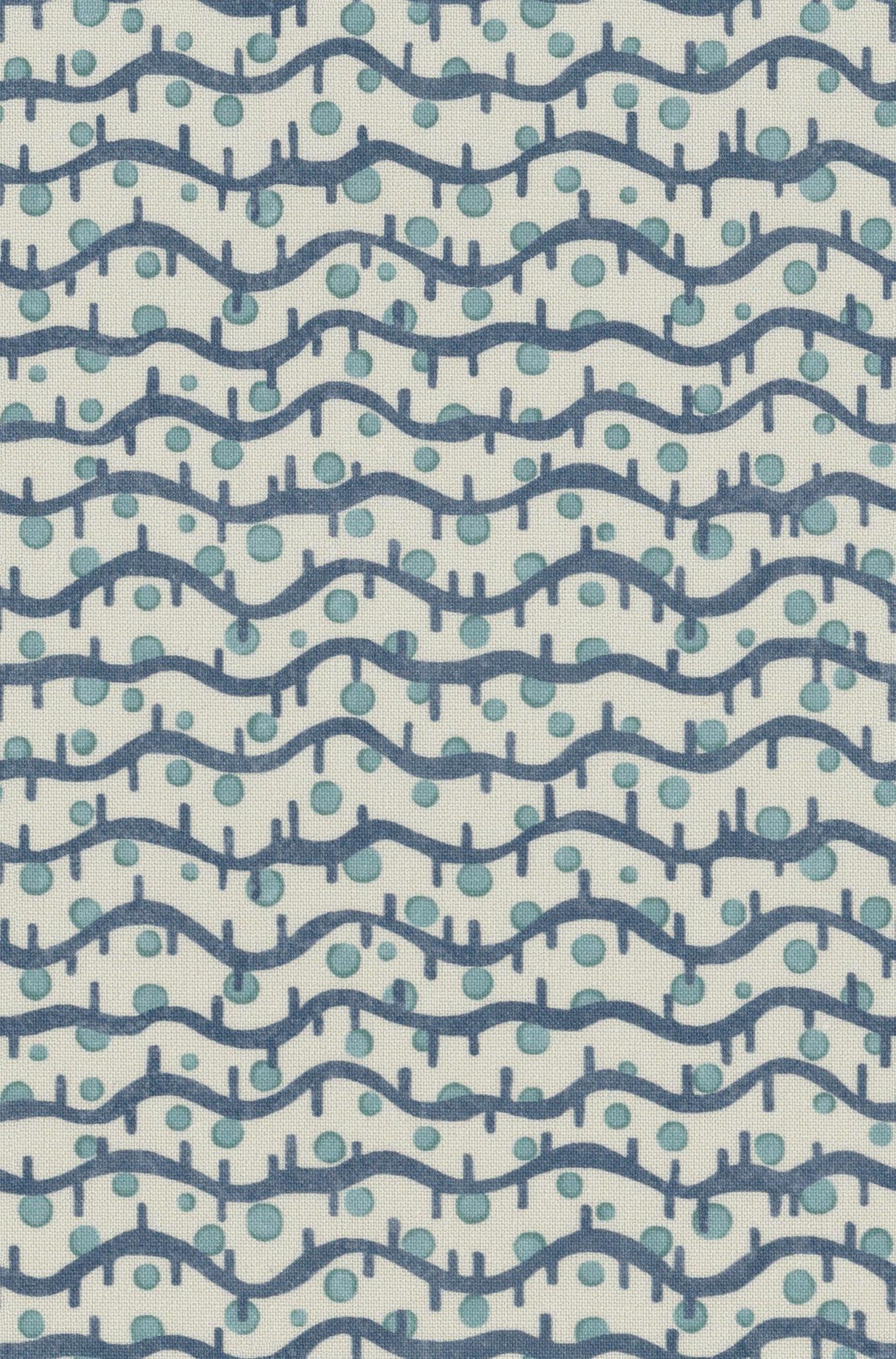 Lee Jofa SEEDLING PRINT OCEAN Fabric